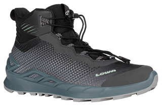 Lowa Wanderschuhe Merger Mid GTX (Multifunktion, Synthetik/Textil, wasserdicht) petrol/eisblau Damen